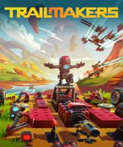 Trailmakers game cover for Steam, a creative building and racing adventure