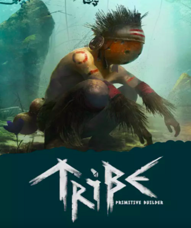 Tribe: Primitive Builder game cover on Steam platform