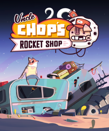 Uncle Chop's Rocket Shop game cover on Steam platform