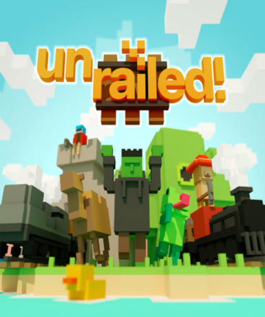 Unrailed! game cover available on Steam platform
