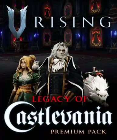 V Rising - Legacy of Castlevania Premium Pack DLC on Steam, a thrilling expansion for fans.