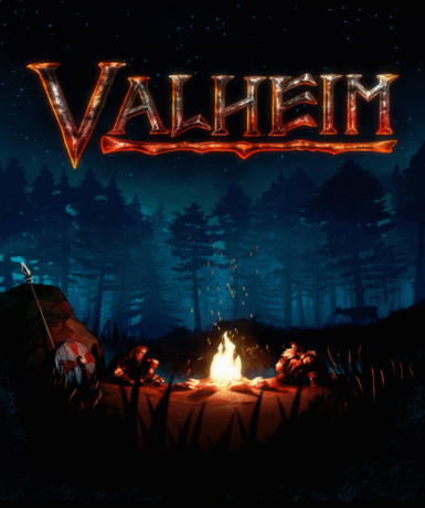 Valheim game cover available on Steam platform
