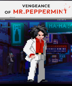 Vengeance of Mr. Peppermint game cover available on Steam platform