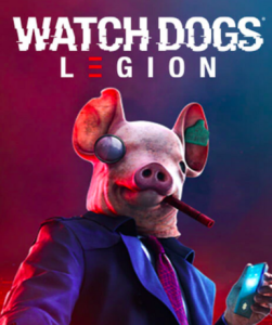 Watch Dogs: Legion game cover for Uplay platform, an action-adventure game set in a futuristic London.