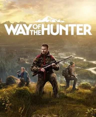Way of the Hunter game cover on Steam platform, showcasing immersive hunting adventure