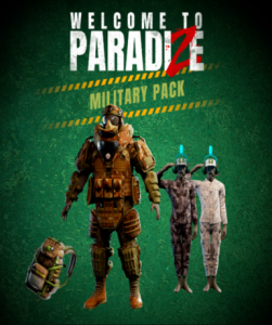 Welcome to ParadiZe Military Cosmetic Pack DLC on Steam - Enhance your game with military-style cosmetics.