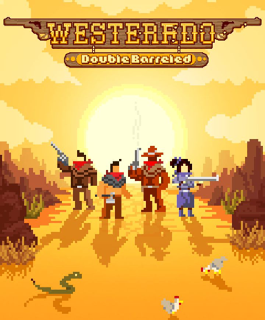 Westerado: Double Barreled game cover on Steam platform