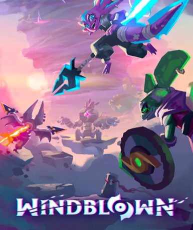 Windblown game cover on Steam, an exciting early access title by Motion Twin