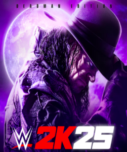 WWE 2K25 Deadman Edition for Steam - EU region, featuring iconic wrestling action.