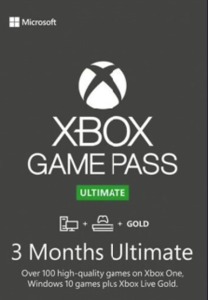 Xbox Game Pass Ultimate 3 Months subscription for Xbox Live in Mexico