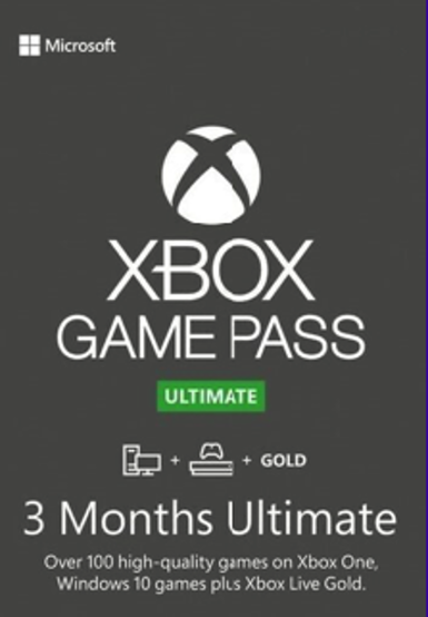 Xbox Game Pass Ultimate 3 Months subscription for Xbox Live in Mexico